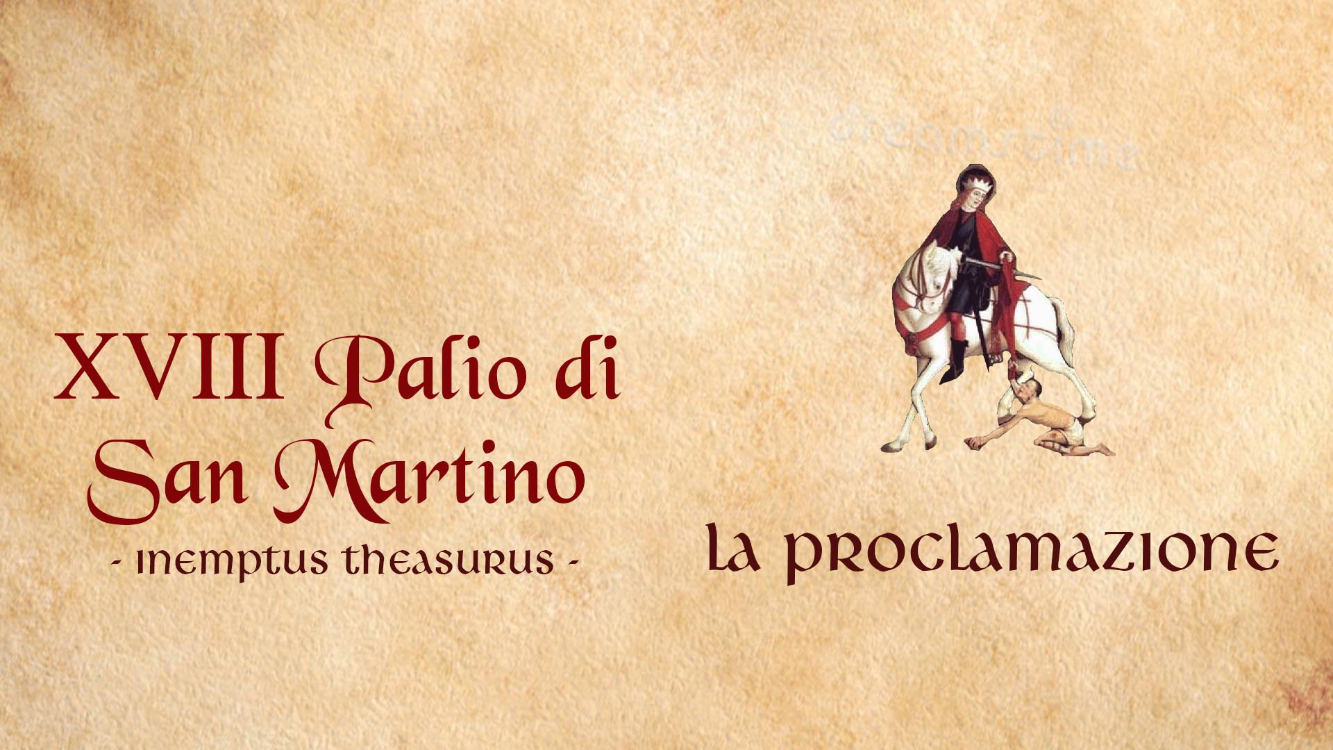 La proclamazione dei vincitori