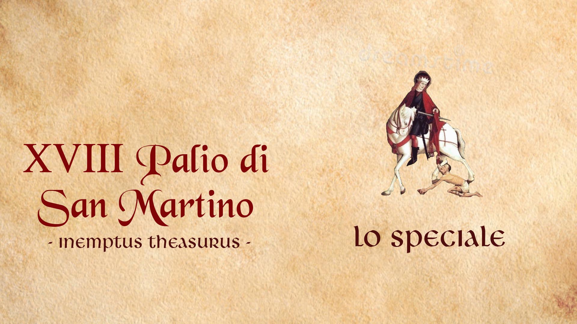Lo speciale del Palio di San Martino