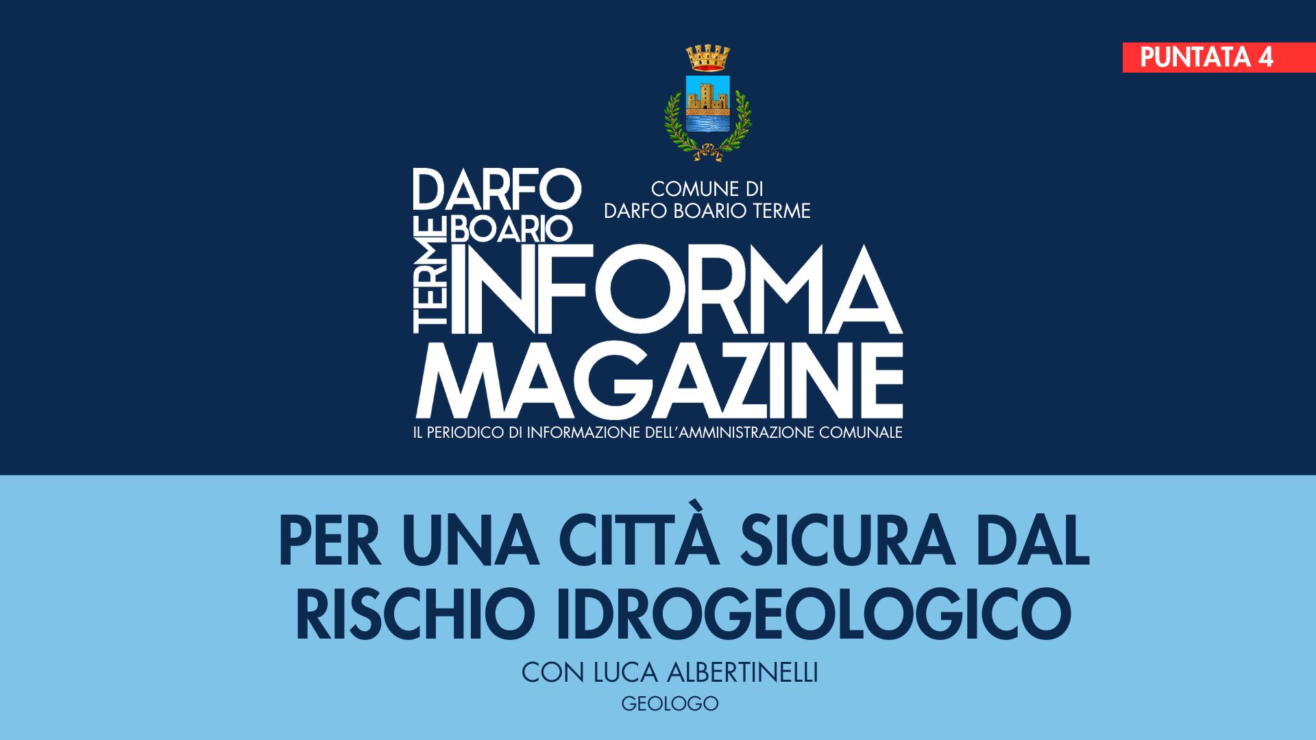 Per una città sicura dal rischio idrogeologico