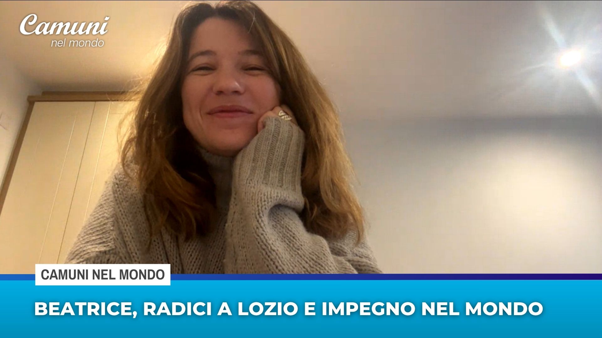 Beatrice, radici a Lozio e impegno nel mondo